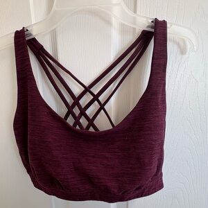 NWOT Victoria's Secret Purple Sports Bra size medium